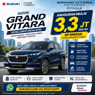 Harga Suzuki Bandung SUZUKI GRAND VITARA, Klik Disini