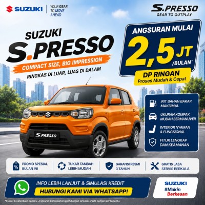 Harga Suzuki Bandung SUZUKI S PRESSO, Klik Disini