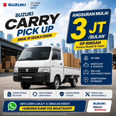 Harga Suzuki Bandung Suzuki Carry Pick Up, Klik Disini