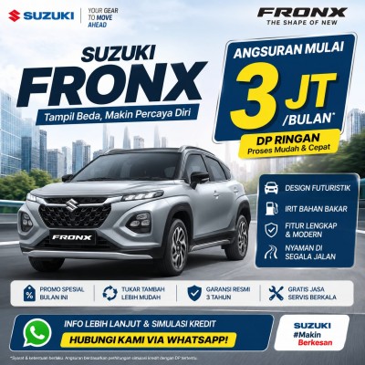 Harga Suzuki Bandung SUZUKI FRONX, Klik Disini